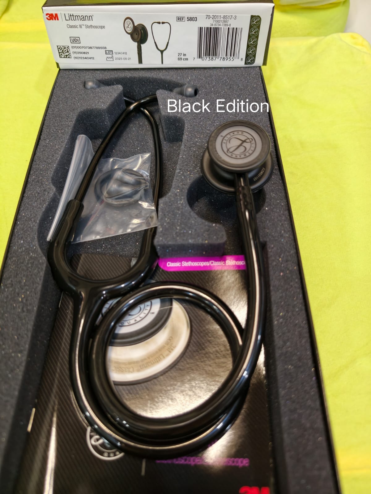 3M Littmann Classic III Black Edition